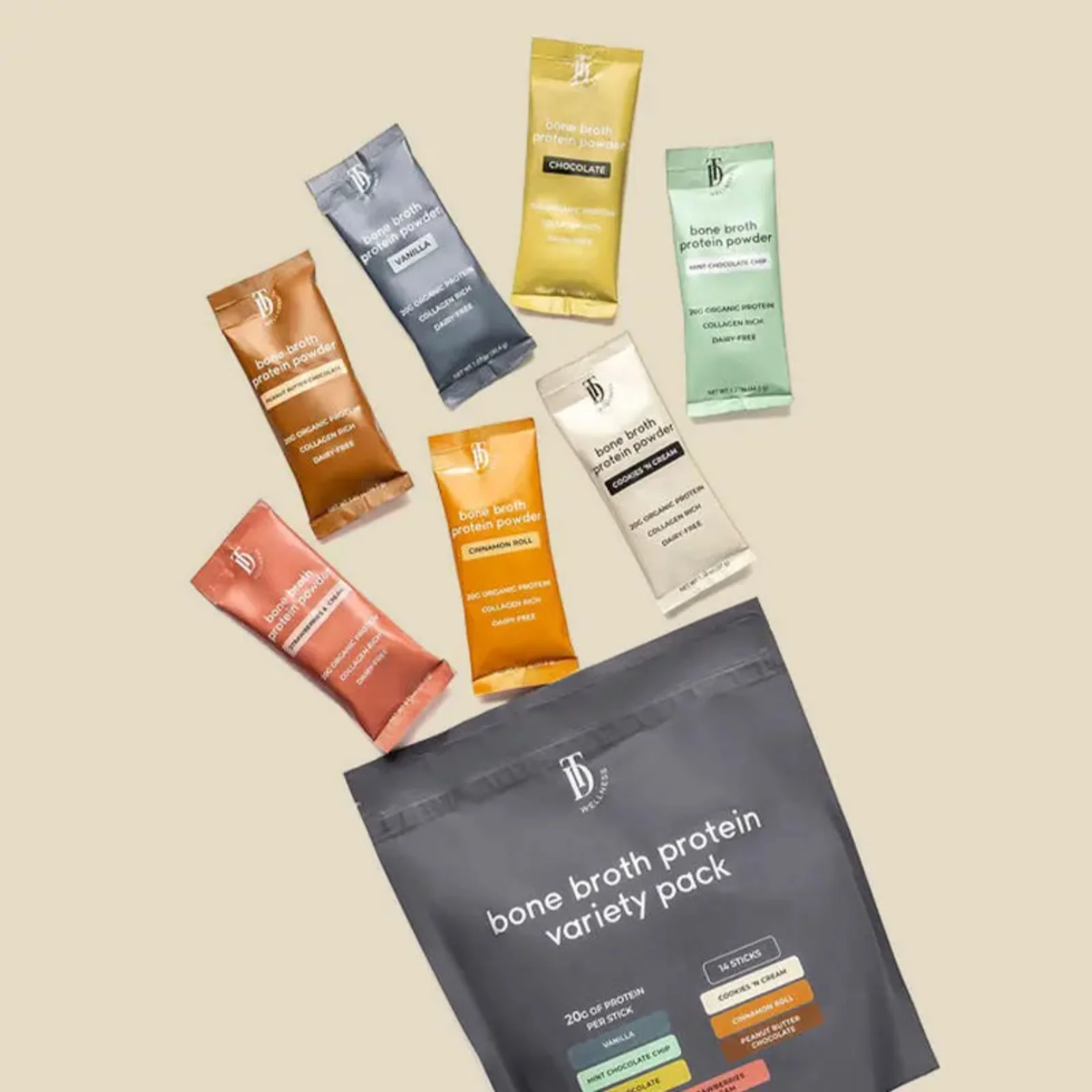 Bone Broth Protein Variety Pack - Image 3