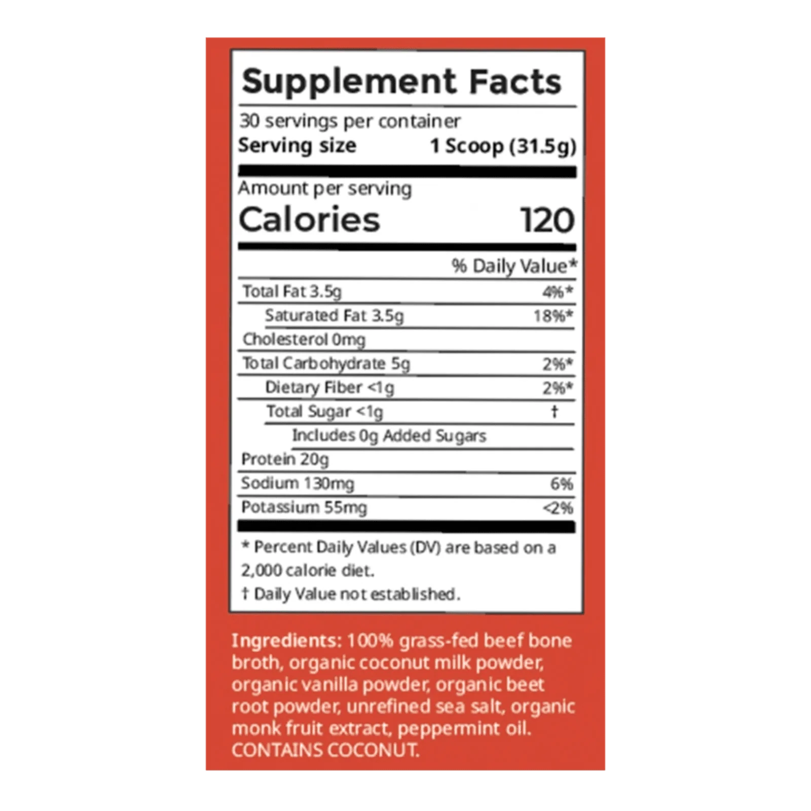 Candy Cane Bone Broth Protein - Image 5