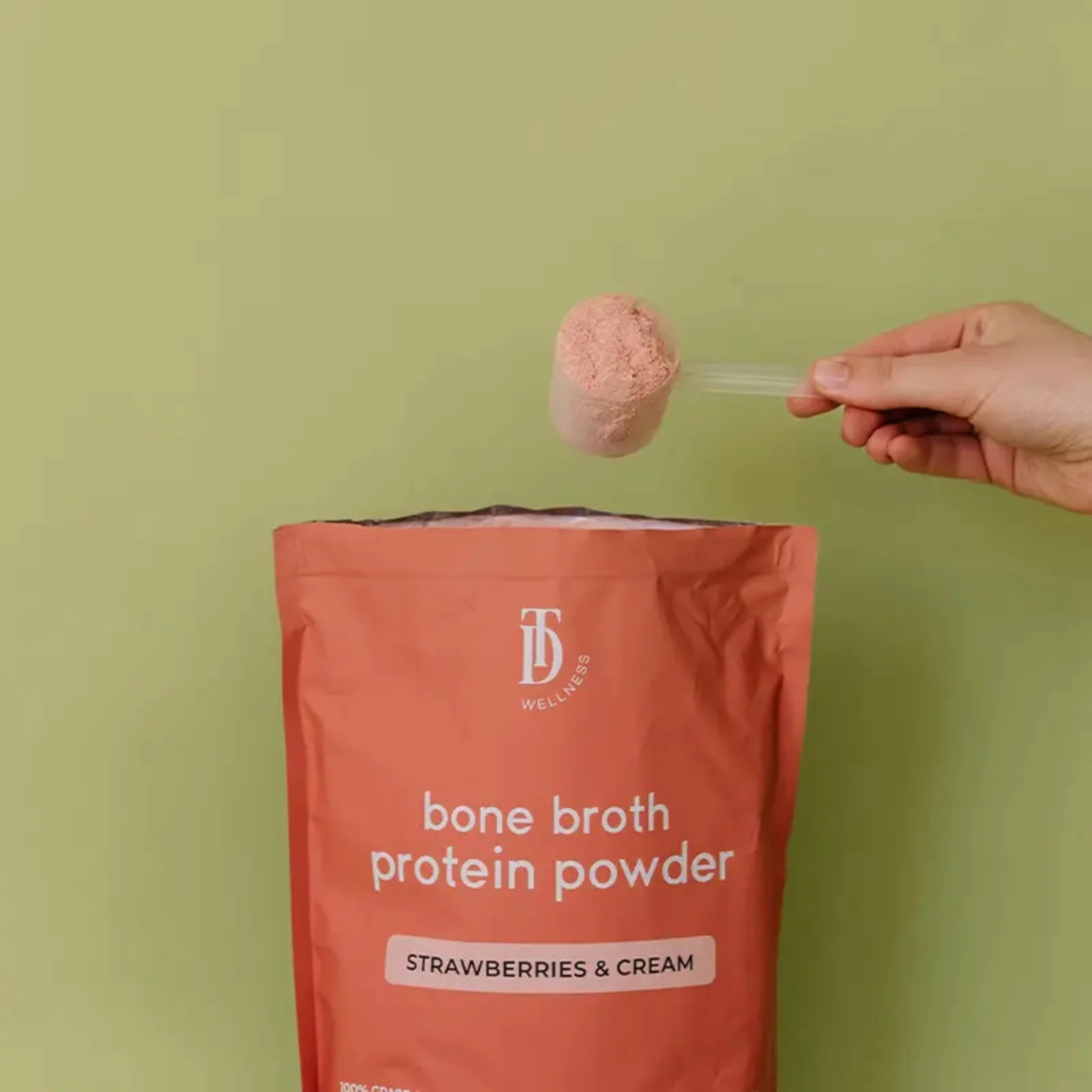 Strawberries & Cream Bone Broth Protein - Image 5